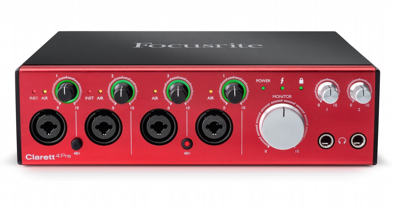 Focusrite Clarett 4Pre Mod - Premium